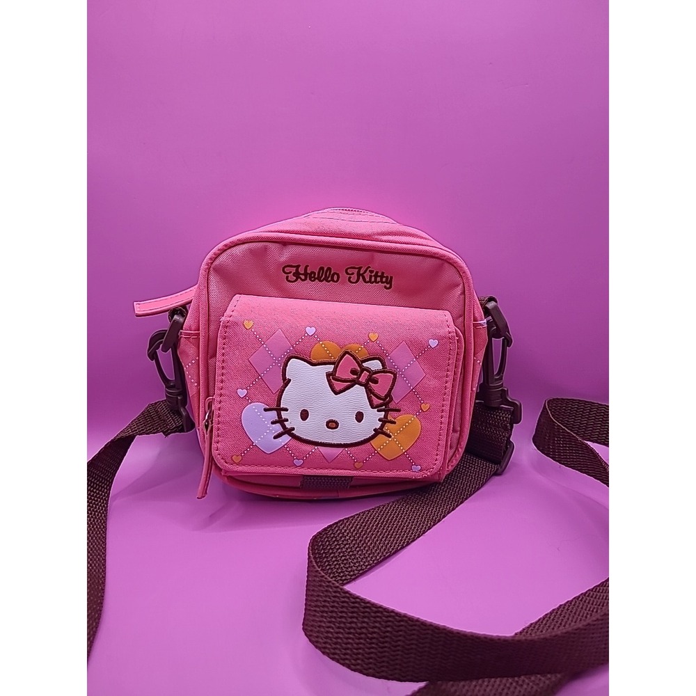 Y2K Sanrio‎ Hello Kitty Crossbody Purse/Wallet Pink